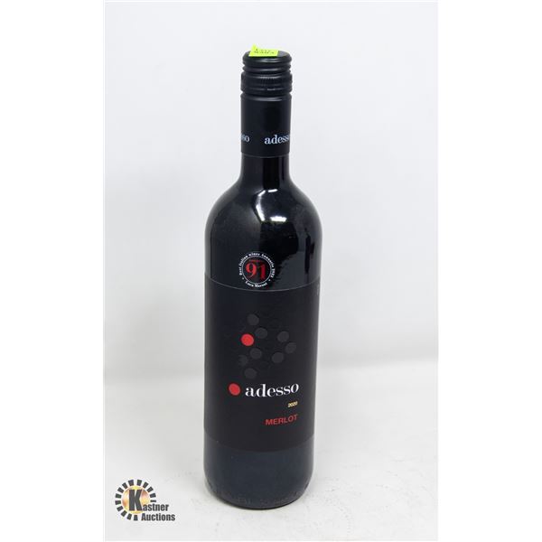 2020 ADESSO MERLOT 750ML 12%