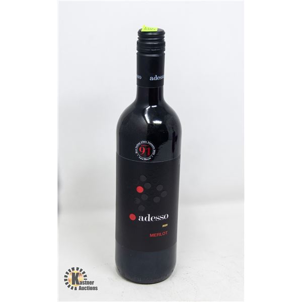 2020 ADESSO MERLOT 750ML 12%