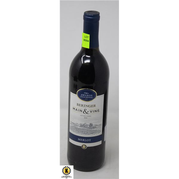 BERINGER MERLOT 750ML 12.5%