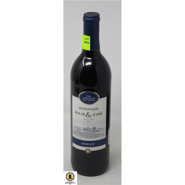 BERINGER MERLOT 750ML 12.5%