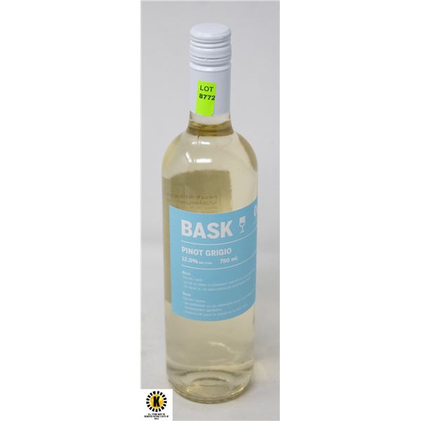 BASK PINOT GRIGIO 750ML 12%