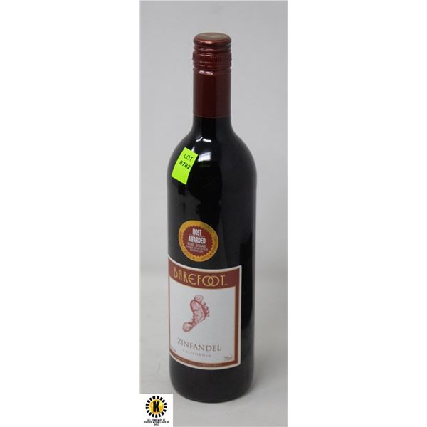 BAREFOOT ZINFANDEL 750ML 14%