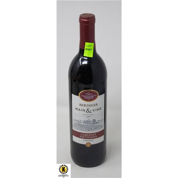 BERINGER CANERNET SAUVIGNON 750ML 13%