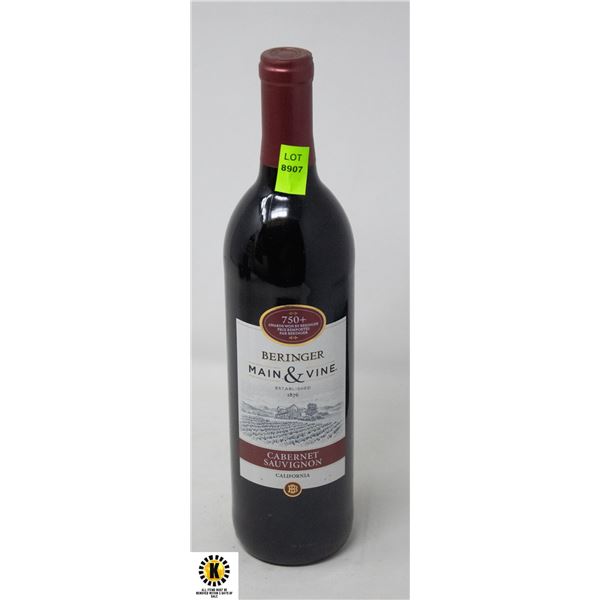 BERINGER CANERNET SAUVIGNON 750ML 13%