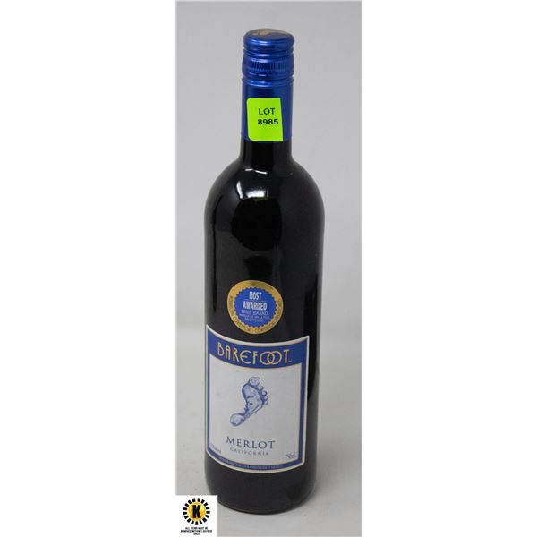 BAREFOOT MERLOT 750ML 13.5%