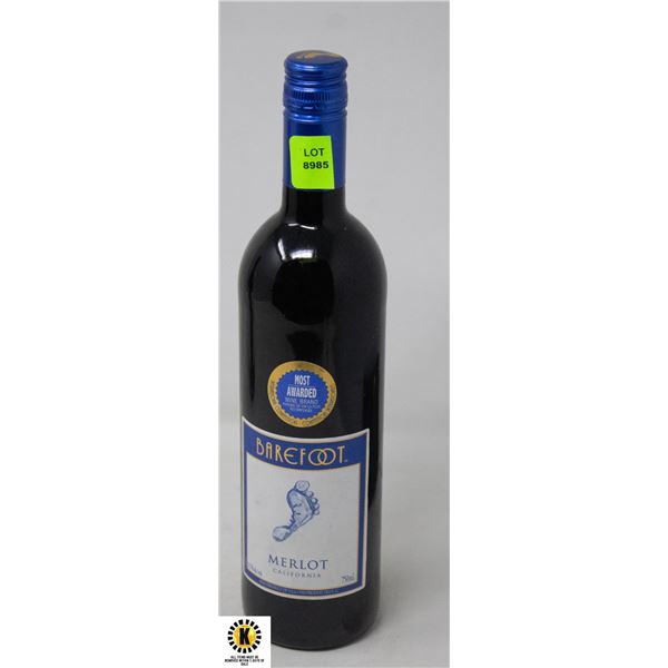 BAREFOOT MERLOT 750ML 13.5%