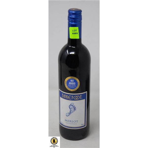 BAREFOOT MERLOT 750ML 13.5%