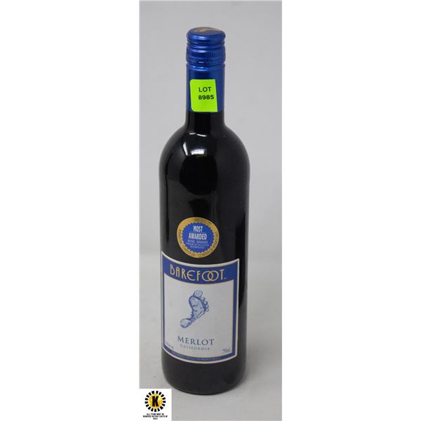 BAREFOOT MERLOT 750ML 13.5%