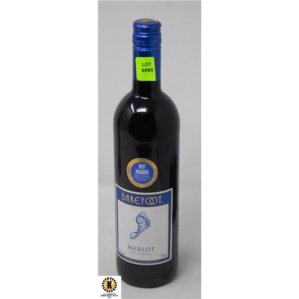 BAREFOOT MERLOT 750ML 13.5%