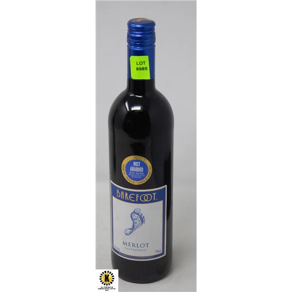 BAREFOOT MERLOT 750ML 13.5%