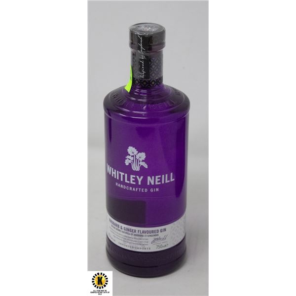 WHITLEY NEILL HANDCRAFTED RHUBARB AND GINGER GIN