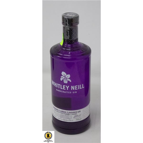 WHITLEY NEILL HANDCRAFTED RHUBARB AND GINGER GIN