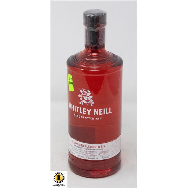 WHITLEY NEILL HANDCRAFTED RASPBERRY GIN 750ML 43%