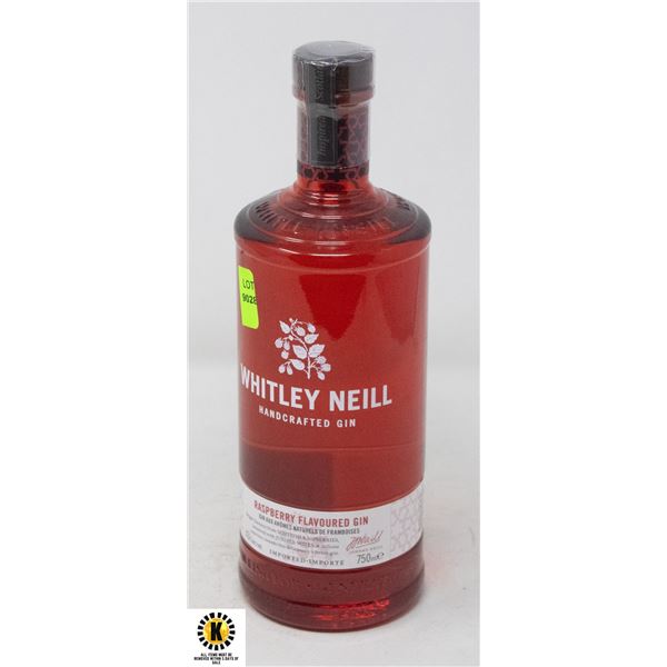WHITLEY NEILL HANDCRAFTED RASPBERRY GIN 750ML 43%