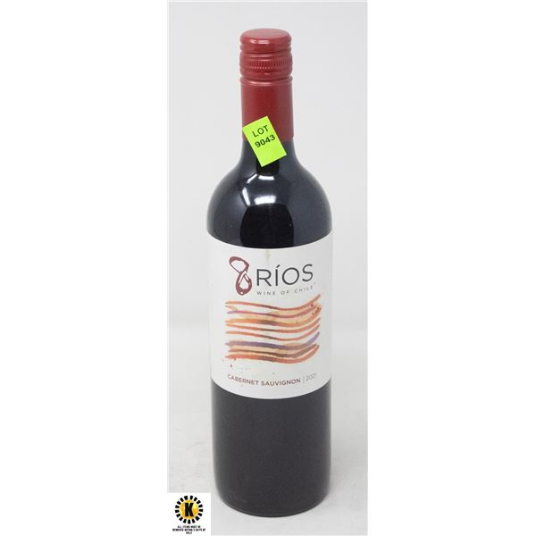 2021 RIOS CABERNET SAUVIGNON 750ML 13%