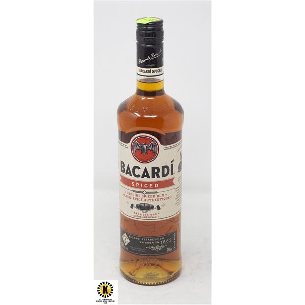 BACARDI SPICED RUM 750ML 35%