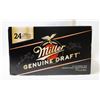 Image 1 : CASE OF 24 BOTTLES MILLER 355ML 4.7%