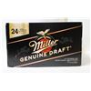 Image 1 : CASE OF 24 BOTTLES MILLER 355ML 4.7%