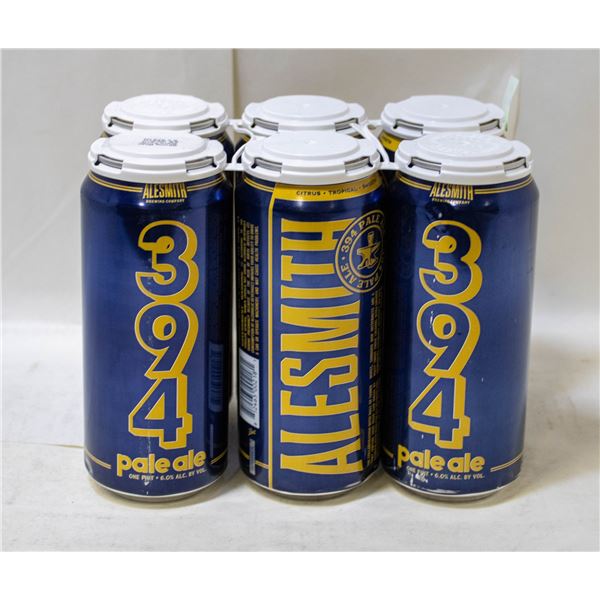 6 PACK 394 PALE ALE 6% 473ML