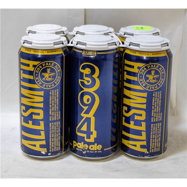 6 PACK 394 PALE ALE 6% 473ML