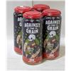 Image 1 : 4 PACK AGAISNT THE GRAIN 35K STOUT BEER 7% 473ML