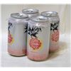 Image 1 : 4 PACK BLACKFLY GIN SODA FIZZ GRAPEFRUIT FLAVOR