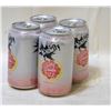 Image 1 : 4 PACK BLACKFLY GIN SODA FIZZ GRAPEFRUIT FLAVOR