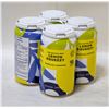 Image 1 : 4 PACK LEMON SQUEEZY SPARKLING LEMONADE VODKA
