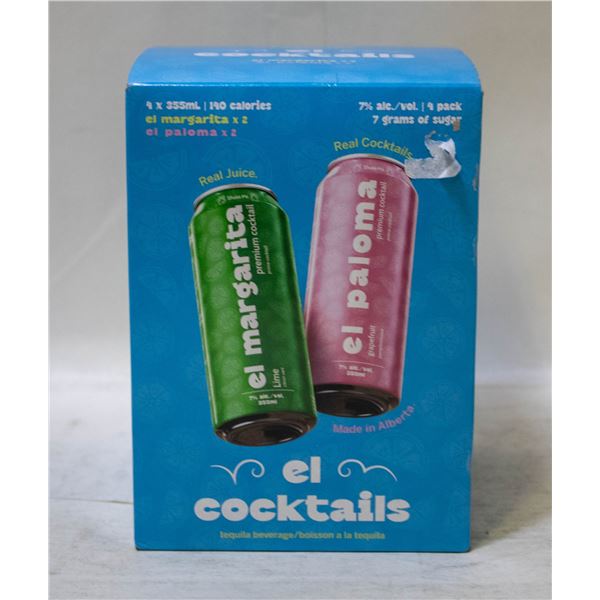 4 PACK EL COCKTAILS 7% 473ML