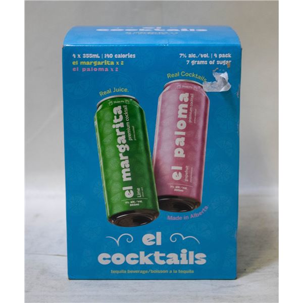 4 PACK EL COCKTAILS 7% 473ML