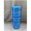 Image 1 : Blue Ceramic Pottery Umbrella Stand