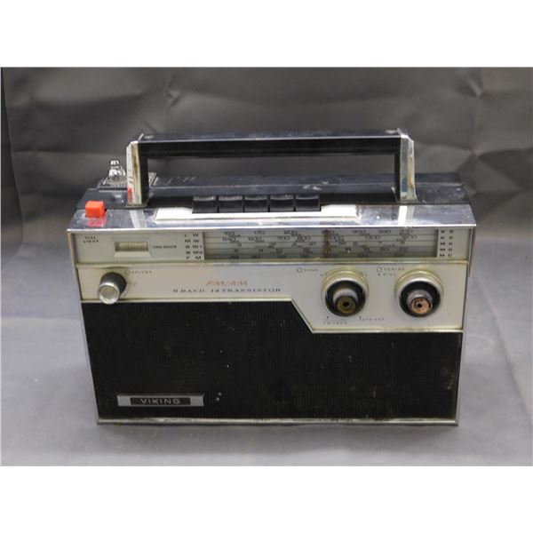 Viking AM FM 5 Band 14 Transistor Radio