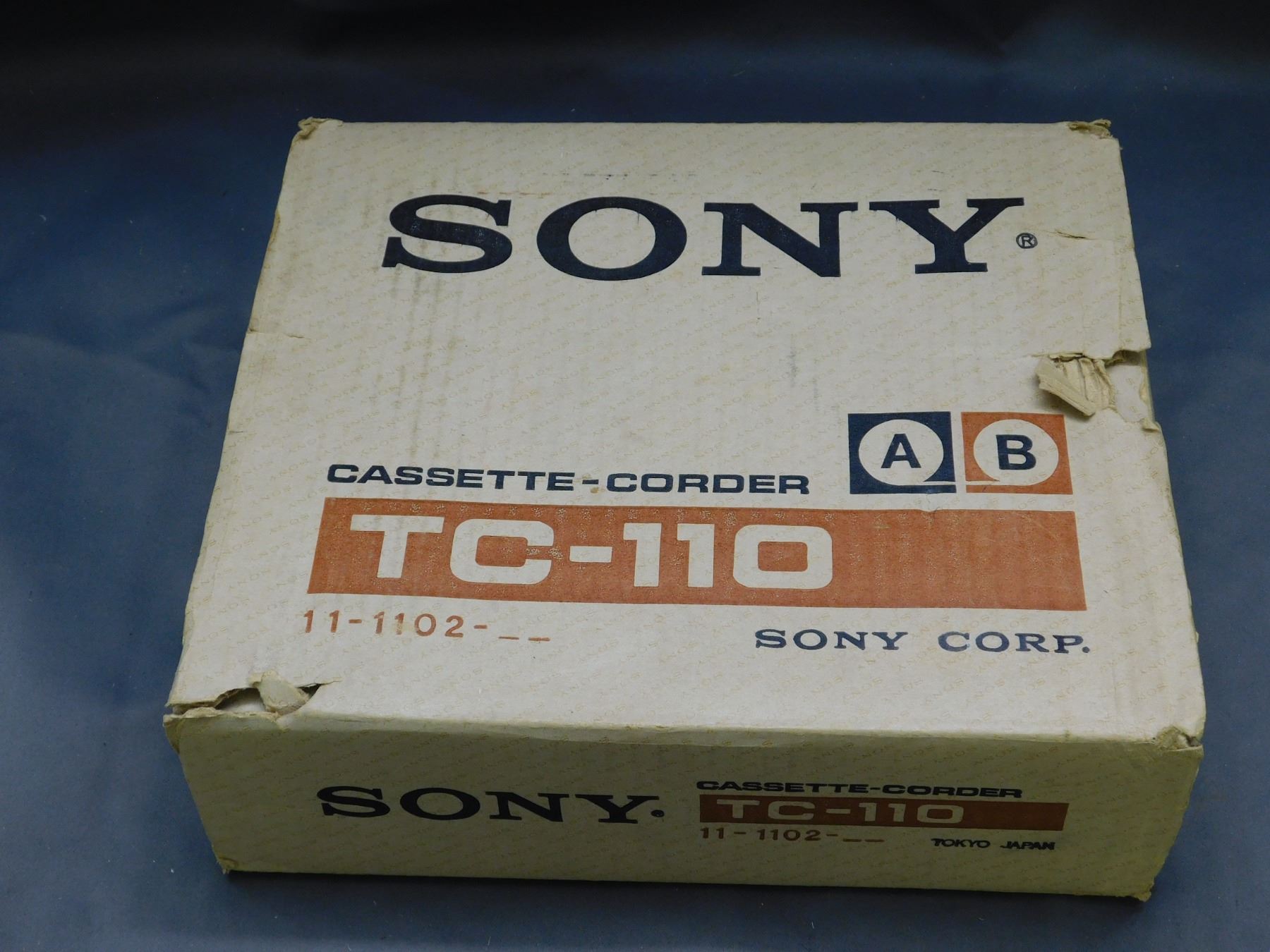 SONY CASSETTE CORDER Tc-40 Vintage 1970’S Retro Style Museum Item SONY CASSETTE CORDER Tc-40 Vintage 1970’S Retro Style Museum Item