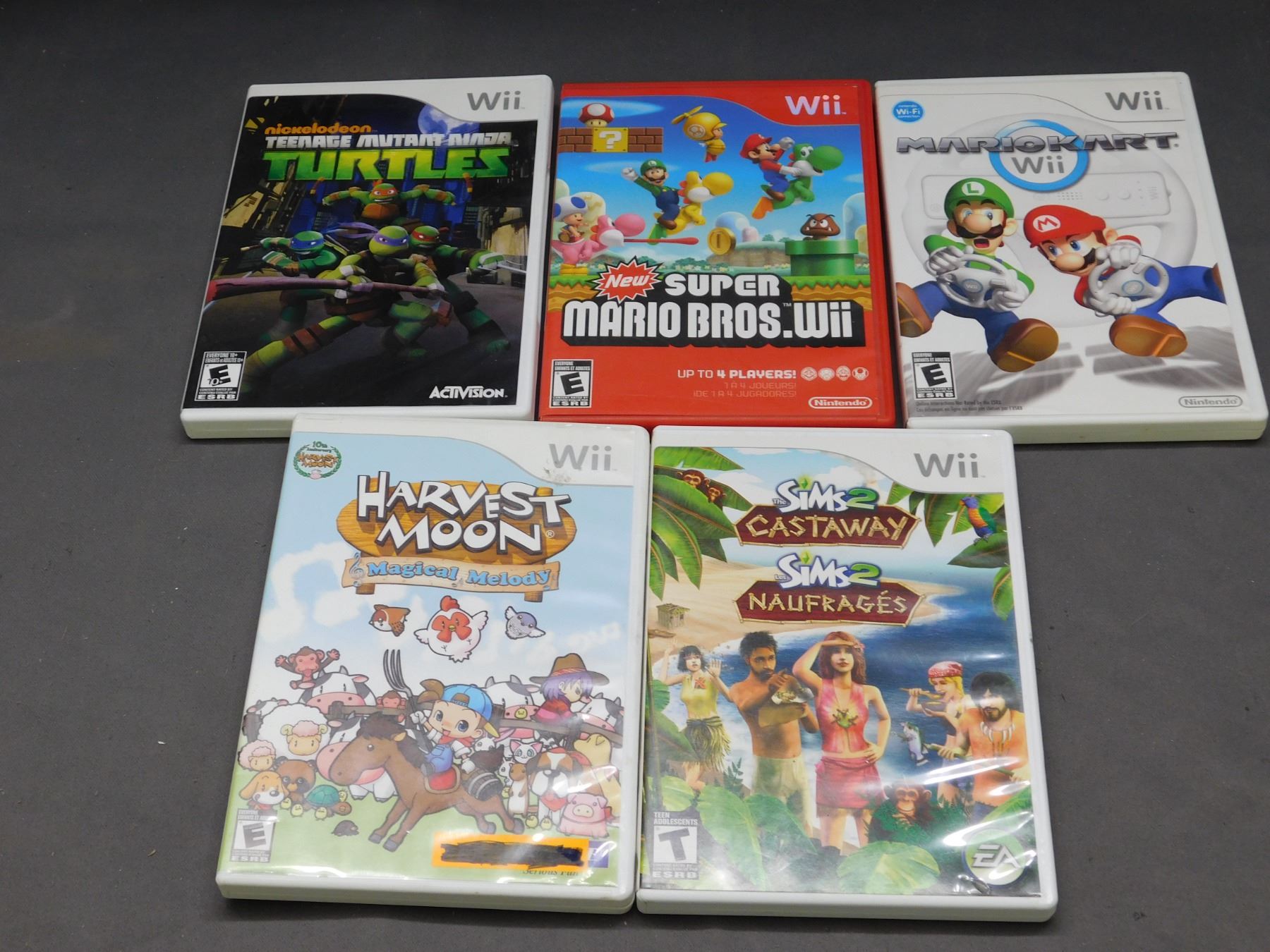 Lot De 7 Jeux Nintendo Wii – Dont Metroid Other M
