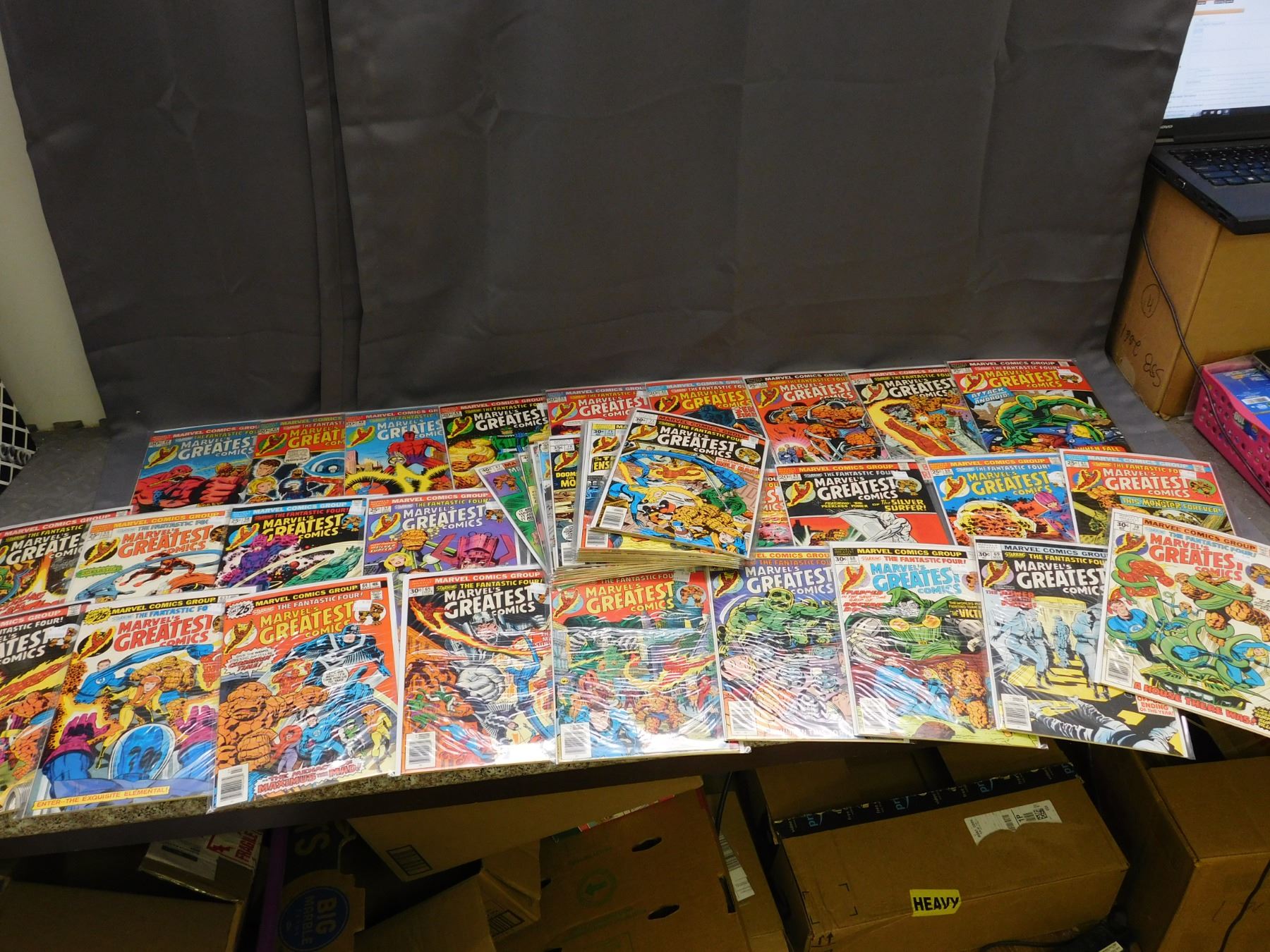 Lot of 43 Marvel's Greatest Issues Ranging #40-87 Comic Books