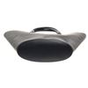 Image 4 : Mansur Gavriel Navy Blue Leather Triangle Handbag