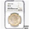 Image 1 : 1883-O Morgan Silver Dollar NGC MS66