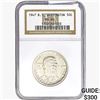 1947 Booker T Half Dollar NGC MS66