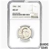 Image 1 : 1941 Washington Silver Quarter NGC MS67