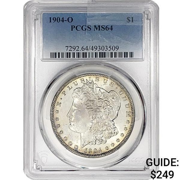 1904-O Morgan Silver Dollar PCGS MS64