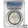 Image 1 : 1887 Morgan Silver Dollar PCGS MS64