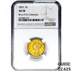 Image 1 : 1853 $5 Gold Half Eagle NGC AU58 Rive d'Or COLL.