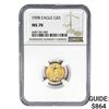 Image 1 : 1998 $5 1/10oz. American Gold Eagle NGC MS70