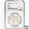 1983Mo 1oz. Silver Mexicanos Onza NGC MS67