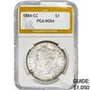 1884-CC Morgan Silver Dollar PGA MS64