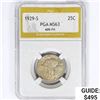 1929-S Standing Liberty Quarter PGA MS63 60% FH