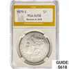 1879-S Morgan Silver Dollar PGA AU58 REV 78