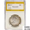 1829/7 Capped Bust Half Dollar PGA AU53