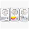 Image 2 : [3] 1983Mo 1oz. Silver Mexicanos Onza NGC MS64