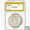 Image 1 : 1881-CC Morgan Silver Dollar PGA MS64+